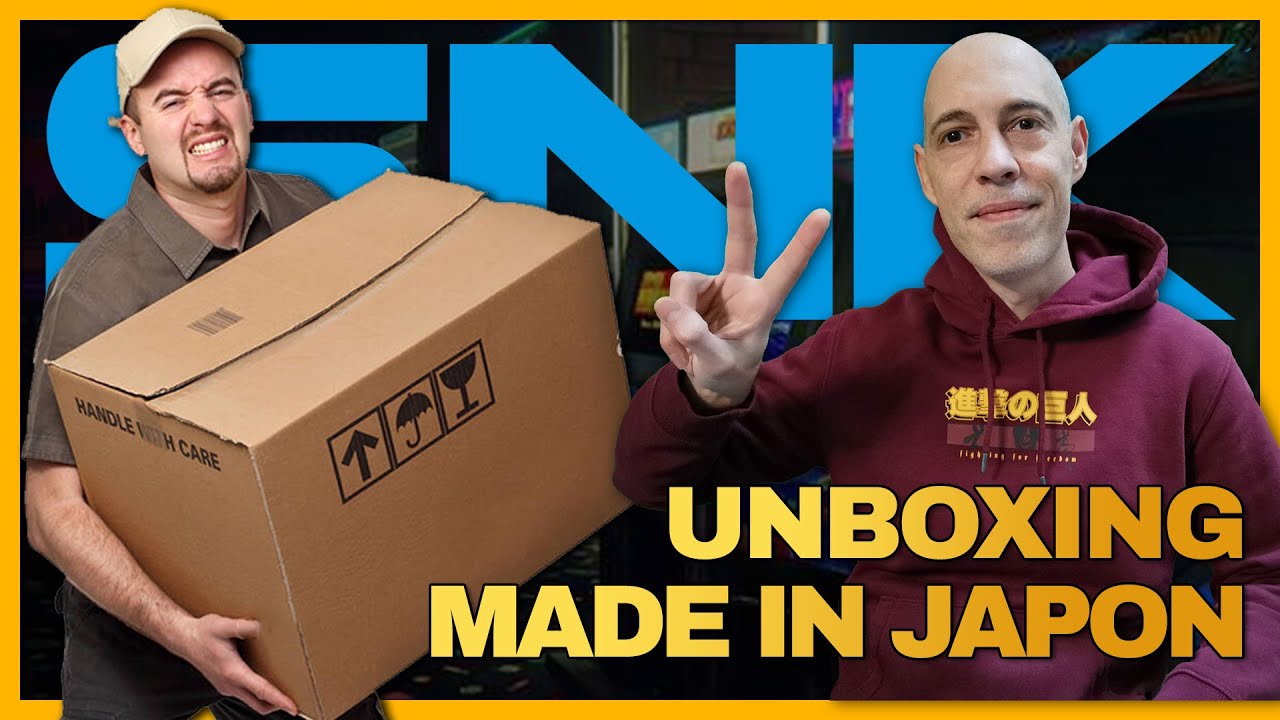 Unboxing Japon : Un colis de 6,4Kg Retrogaming Spécial SNK NeoGeo !