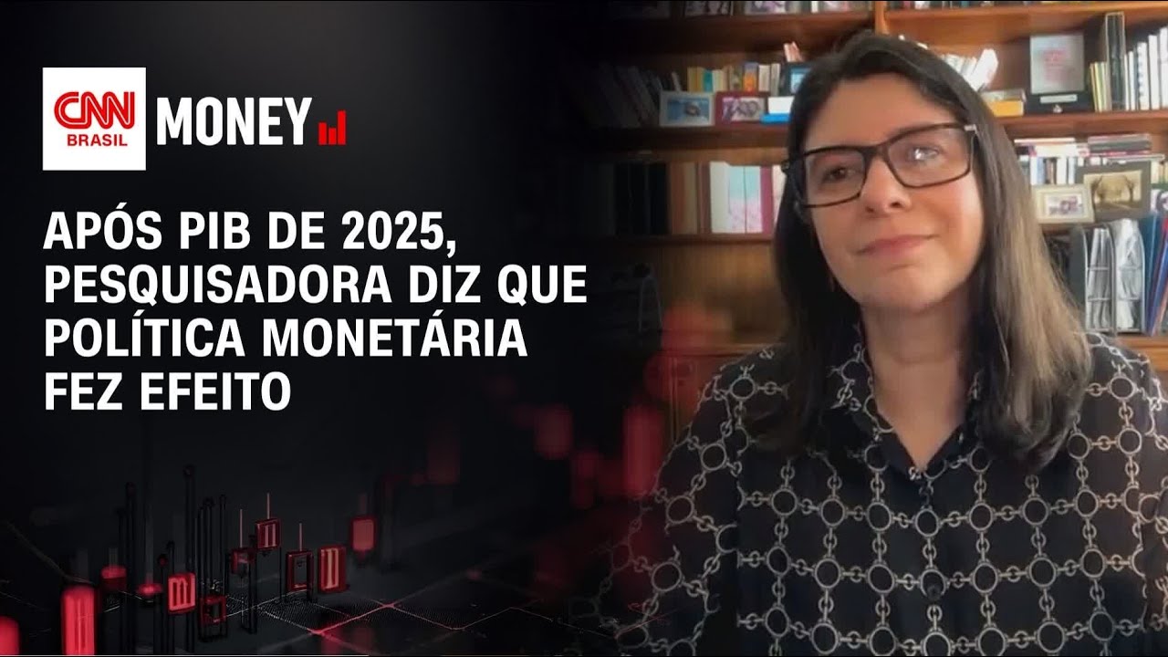 Após PIB de 2025, pesquisadora diz que política monetária fez efeito | ABERTURA DE MERCADO