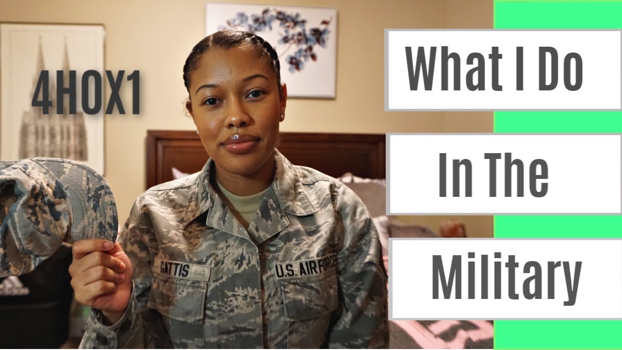 WHAT I DO IN THE MILITARY (USAF MEDICAL)- 4H0X1 CARDIOPULMONARY LAB