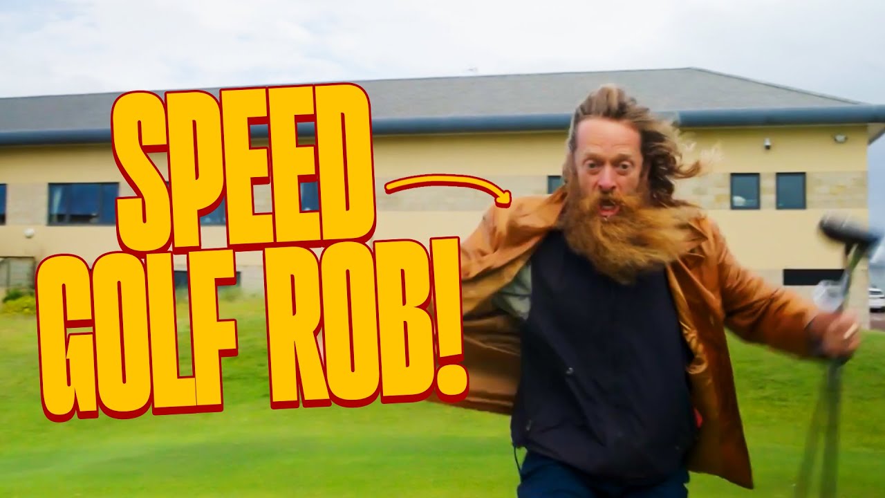 Speed Golf Rob and Cole Young's MAD DASH in Northern Ireland | Range Pickers Quick Pick