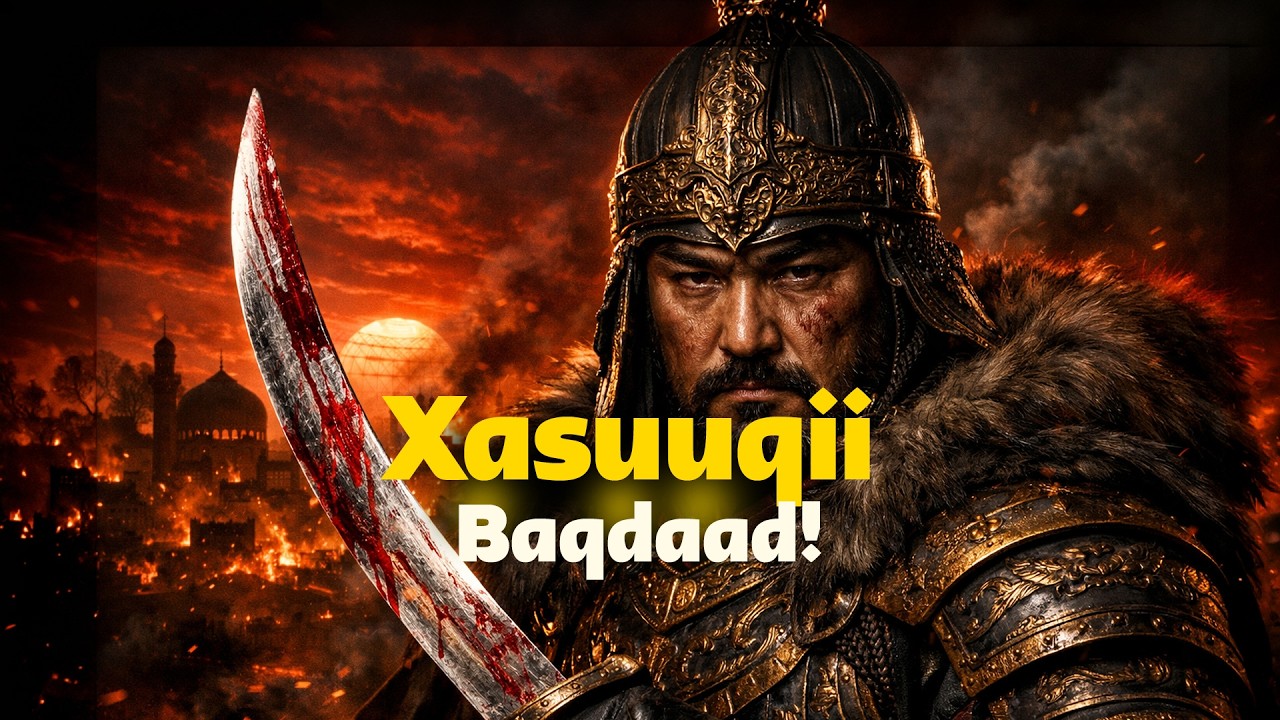 Qorshihii halista badnaa ee Tataarku u dajiyay baqdaad 🏹 Xalqaddii 4aad