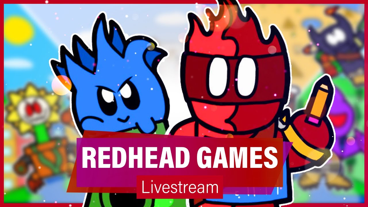 REDHEAD FAN-GAMES: Red Tactics, Red Bounty & More (Livestream) | Redhead Gaming Fan-Made Games