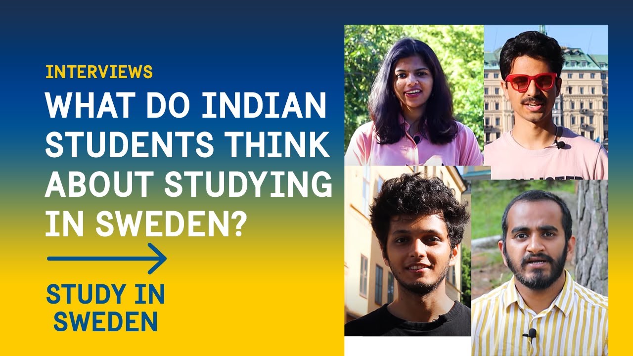 What do Indian students think about studying in Sweden?