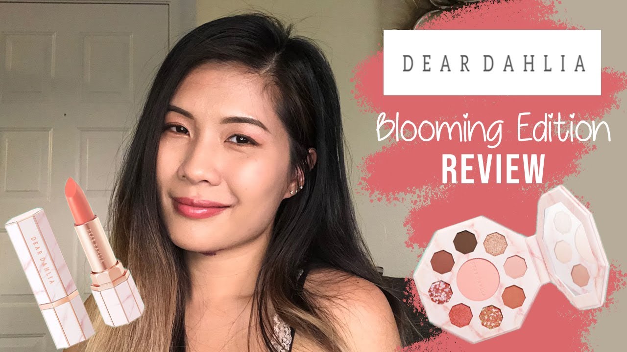 Dear Dahlia Blooming Edition Review | Tea Party Eyeshadow Palette & Lip Paradise Sheer Lipstick