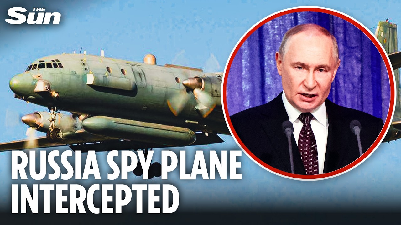 NATO fighters scramble AGAIN to intercept a Russian Il-20 spy plane snooping on defences