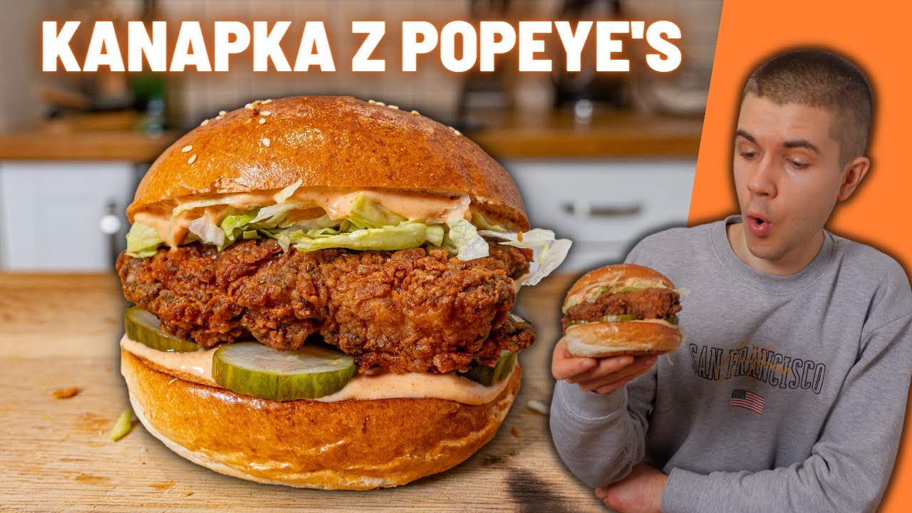 Przepis na Kanapkę z Kurczakiem z POPEYE'S | COOCHNIA