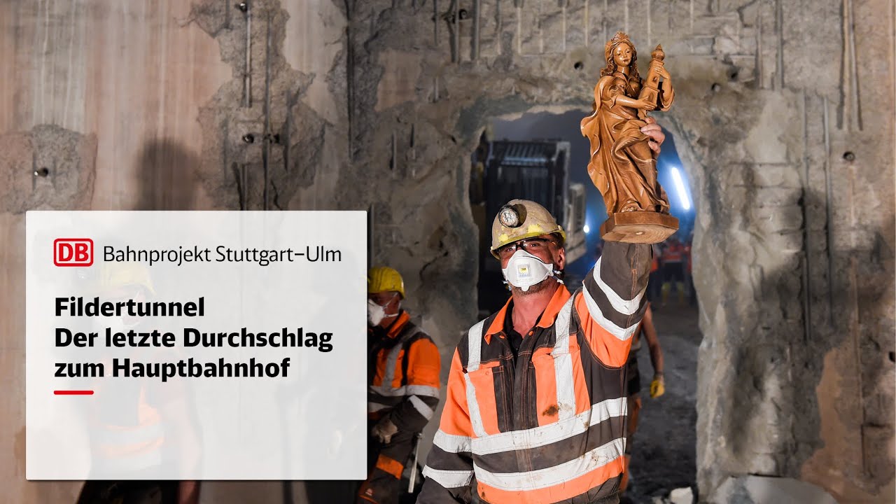 Fildertunnel &ndash; der letzte Durchschlag zum Hauptbahnhof