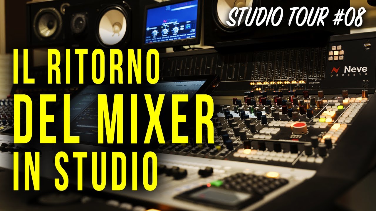 Il ritorno del Mixer in studio, Novenove Studio - Studio Tour 08