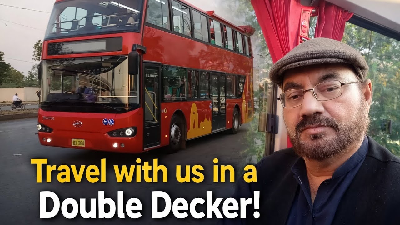 Double Decker in Karachi || A Beautiful Journey on Karachi’s Best Double Decker with Stunning Views