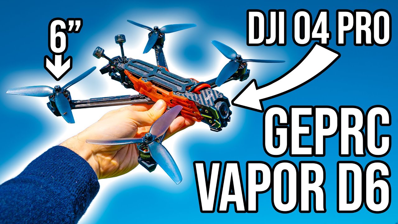 This FPV Drone is Ready for Everything! 🚀 GEPRC Vapor D6 Review