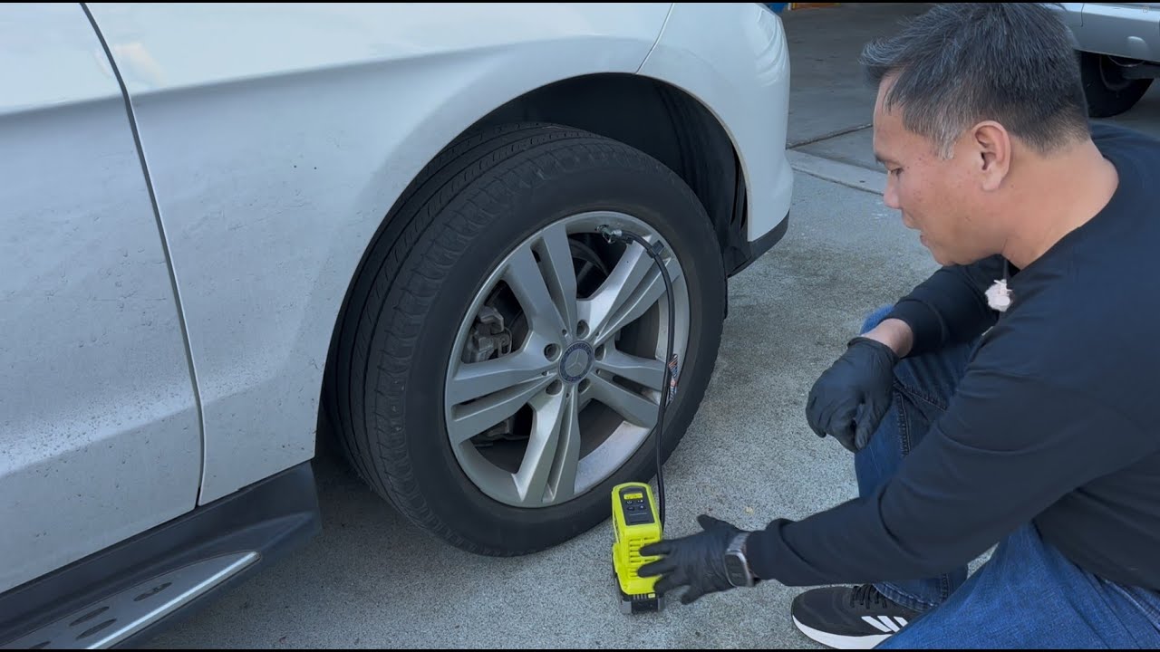Xử lý như thế nào khi xe Auto bị thiếu hơi? | Low Tire Pressure Light (TPMS)