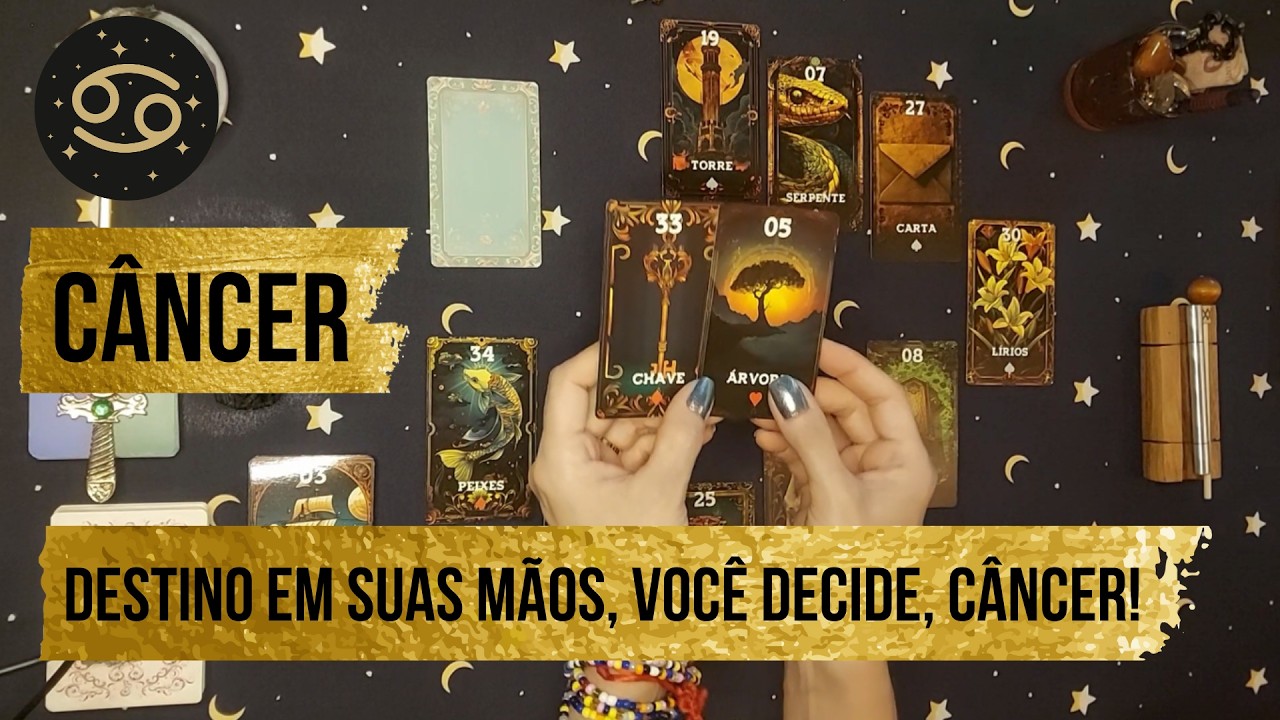 CÂNCER ♋ | Previsão Semanal no Tarot — A Chave Está em Suas Mãos