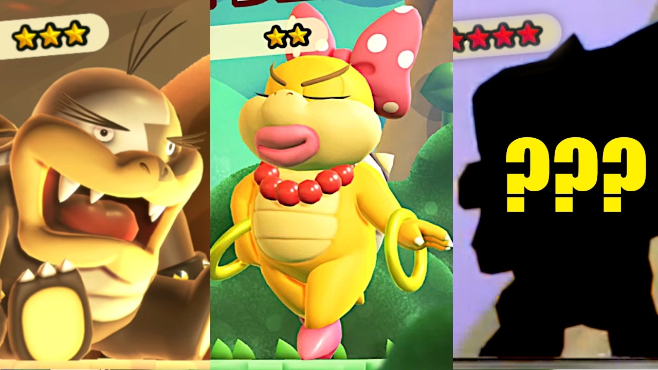 Super Mario Bros Wonder - All Koopaling Boss Predictions (Switch 2)