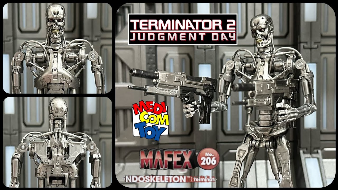 Medicom Toy No.206 Endoskeleton(T2 Ver.) Mafex 未來戰士2:魔鬼終結者Terminator 2:Judgment Day エンドスケルトン ターミネーター