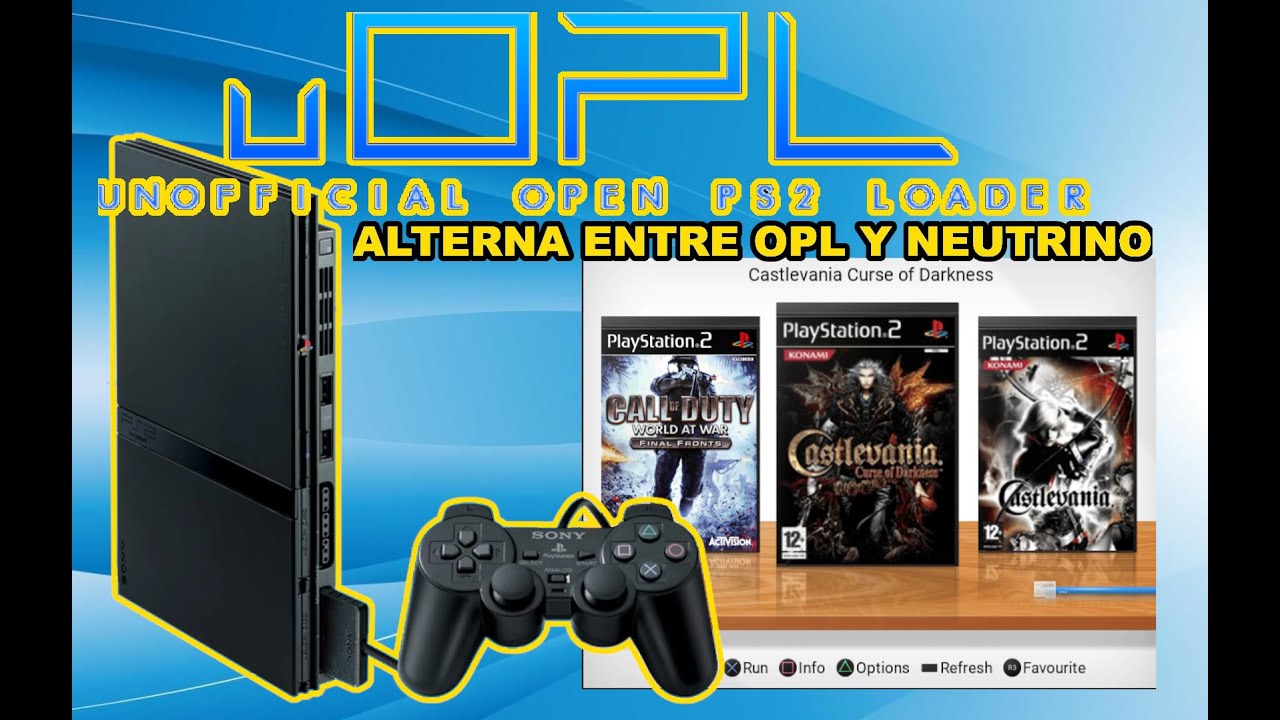 🛠️🎮 uOPL PreRelease ALTERNA OPL y Neutrino, exFAT, nuevo Theme 🛠️🎮