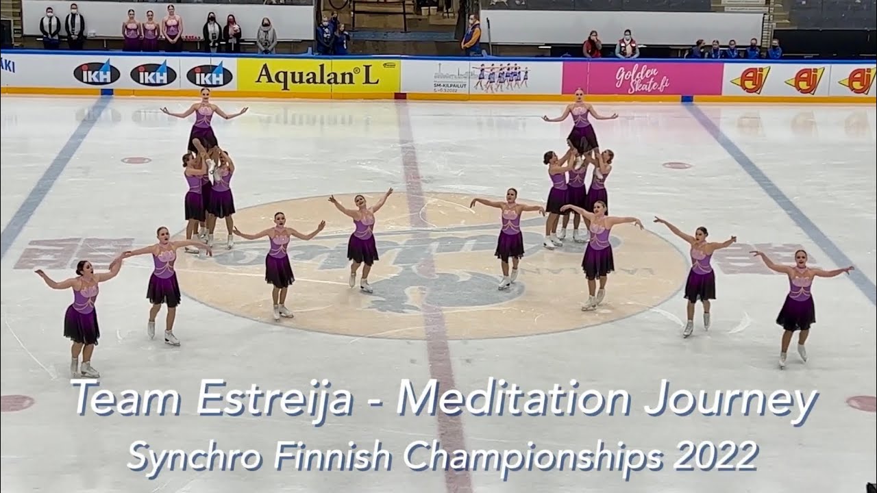 Team Estreija - Synchro Finnish Championships 2022 - Muodostelmaluistelun SM 2022 - Junior Free