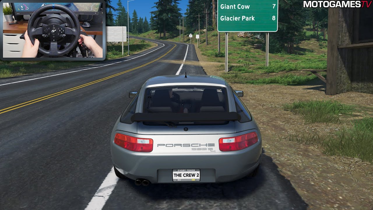 1991 Porsche 928 S4 | The Crew 2 Customization and Gameplay | Thrustmaster T300RS