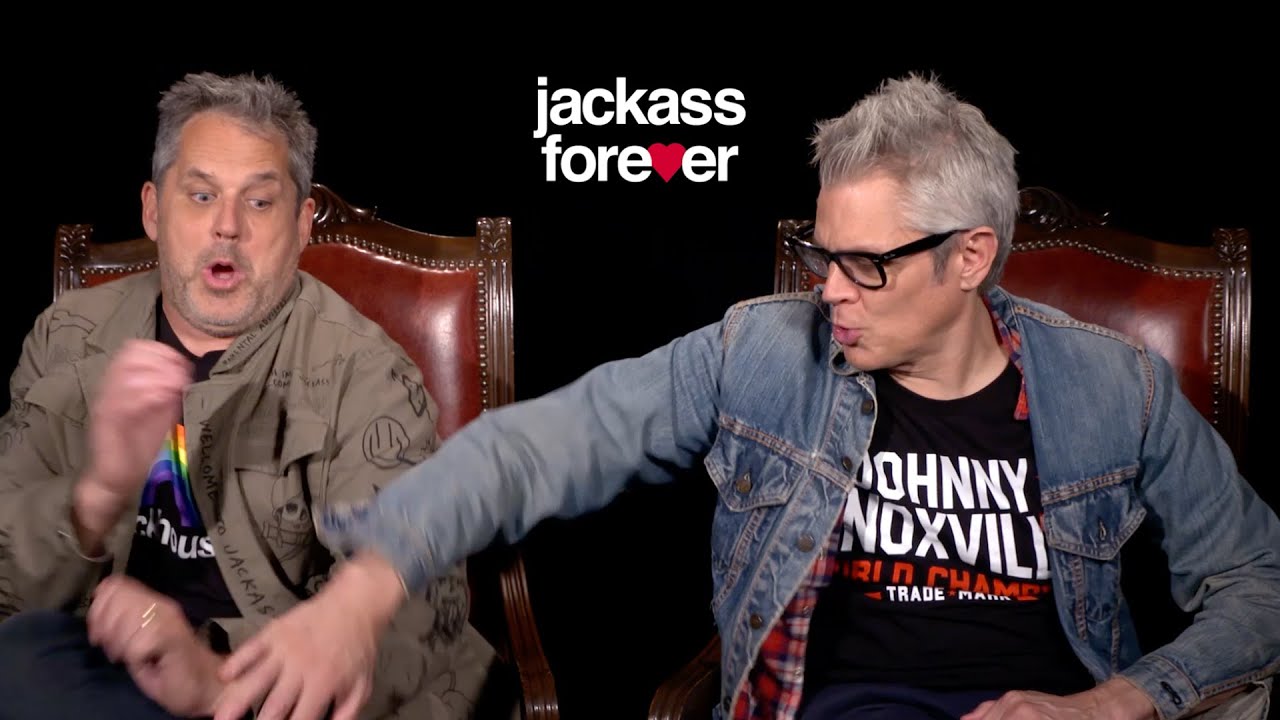 Johnny Knoxville and Jeff Tremaine talk laying down the law on Jackass Forever