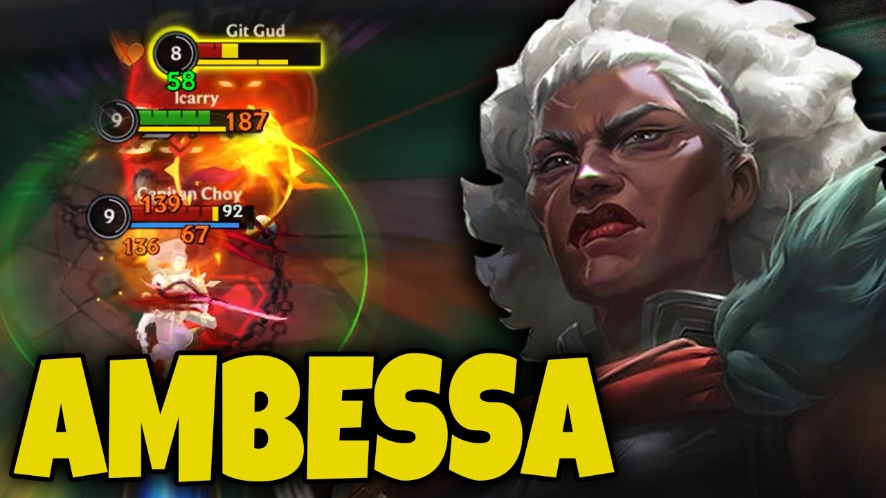 Wild Rift Ambessa Baron Lane Gameplay in Season 20 (Build & Runes)