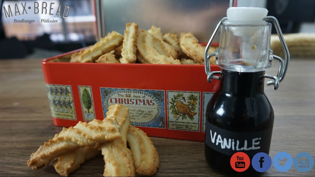Recette - spritz bredele à la vanille🎄