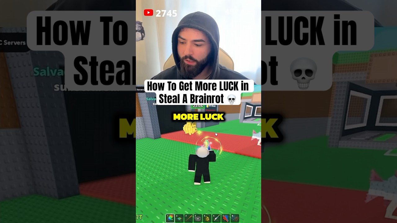 How To Get More LUCK in Steal A Brainrot