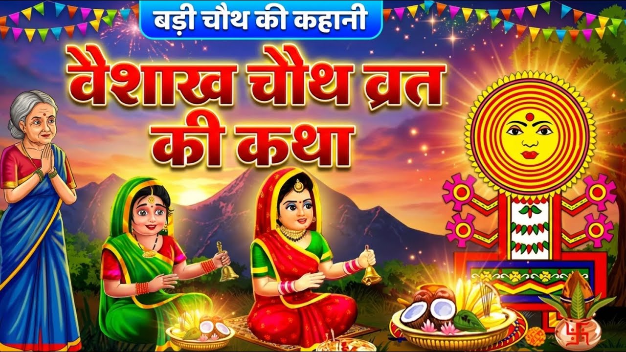 चौथ माता व्रत कथा: बेटे की रक्षा के लिए माँ ने दी ऐसी अनोखी चीज़ । Chauth Mata Vrat Katha