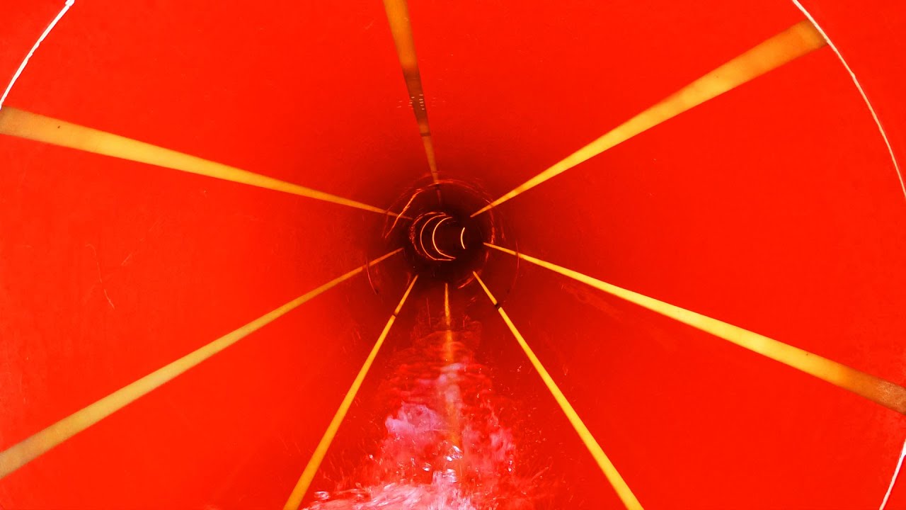 Long Multimedia Water Slide - 130m | Aquapark Kalisz