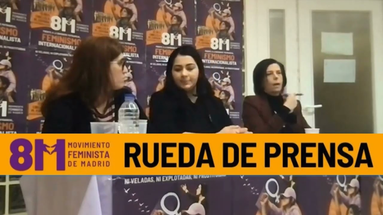 RUEDA DE PRENSA 8M 2026, MOVIMIENTO FEMINISTA DE MADRID