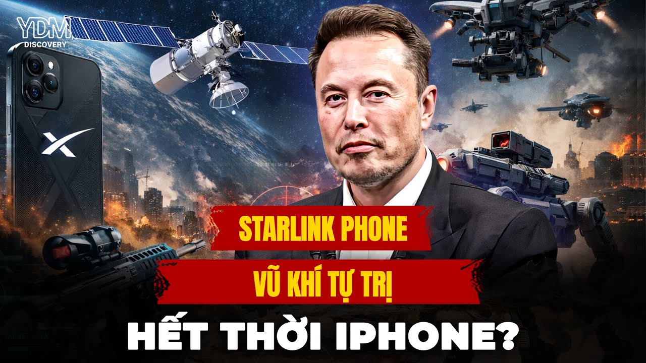 Starlink Phone: "Vũ Khí" Sẽ Khiến iPhone Trở Thành Đồ Cổ?