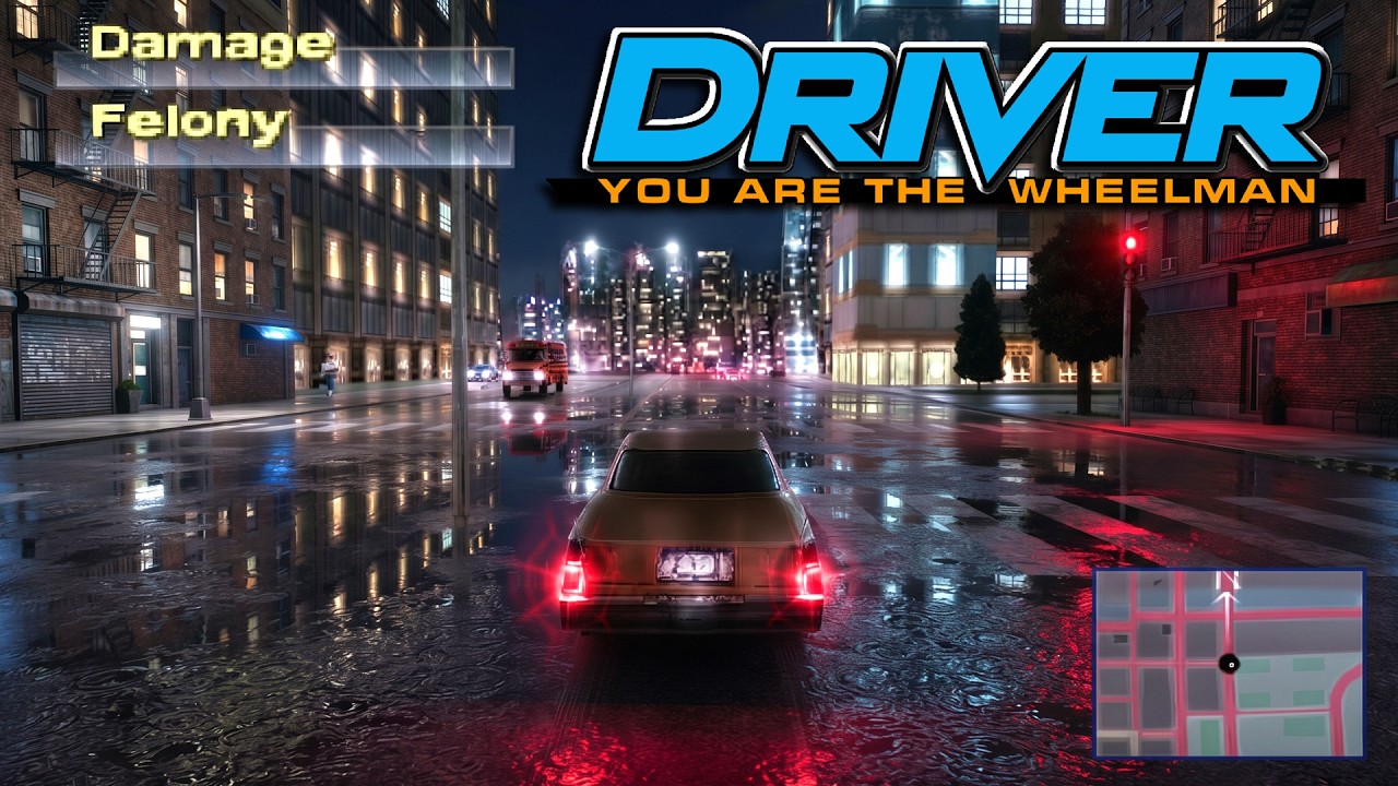Driver 1 и 2: УЛУЧШЕННАЯ ВЕРСИЯ с использованием DLSS 5
