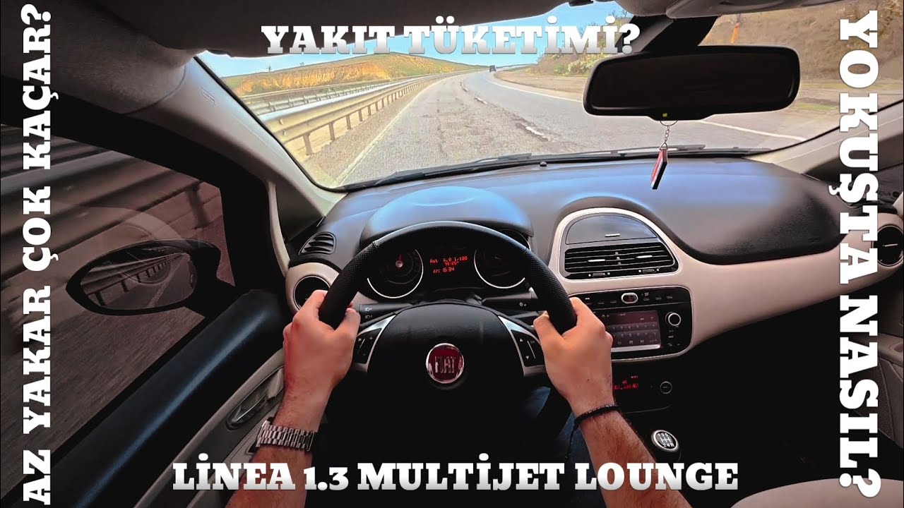 LİNEA 1.3 MULTİJET | PERFORMANSLI KULLANIM! | NE KADAR YAKTI? | YOKUŞTA NASIL? | AZ YAKAR ÇOK KAÇAR?