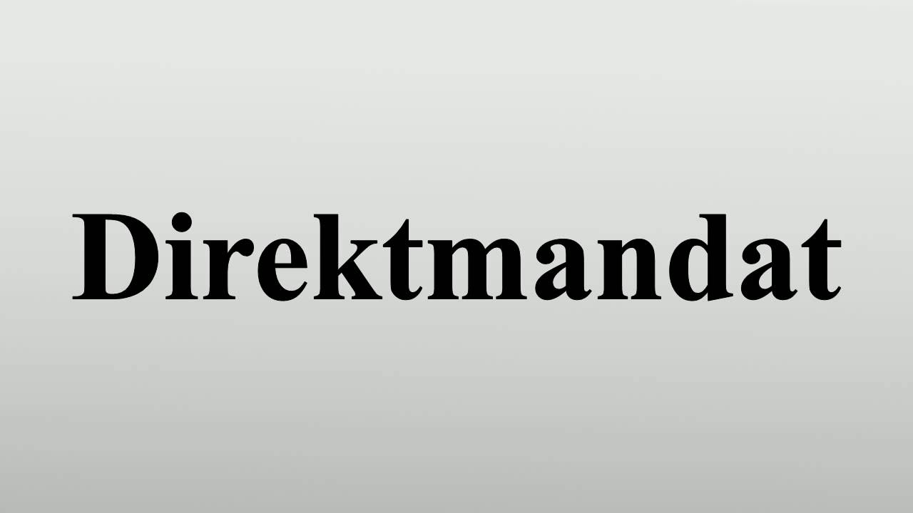 Direktmandat