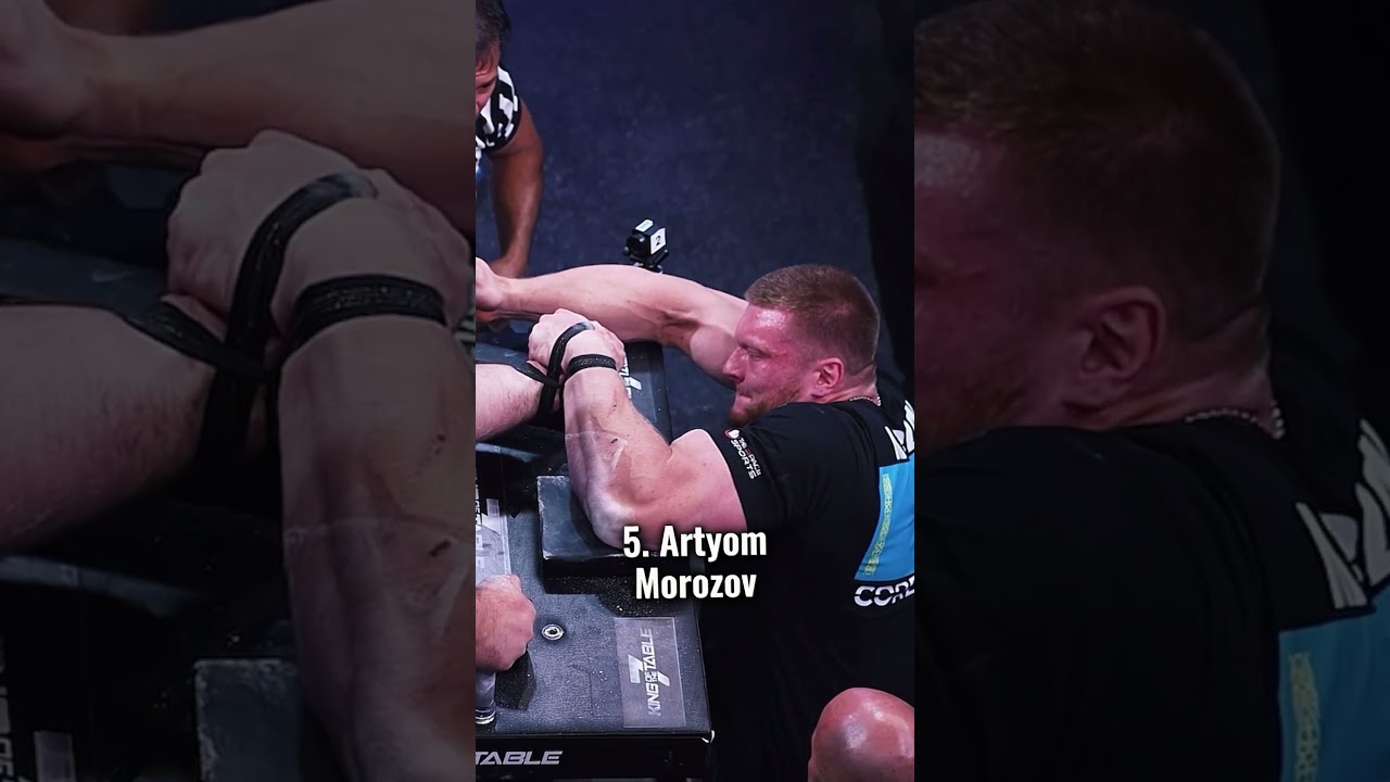 Top 5 Armwrestlers Right Now (outdated) #armwrestling