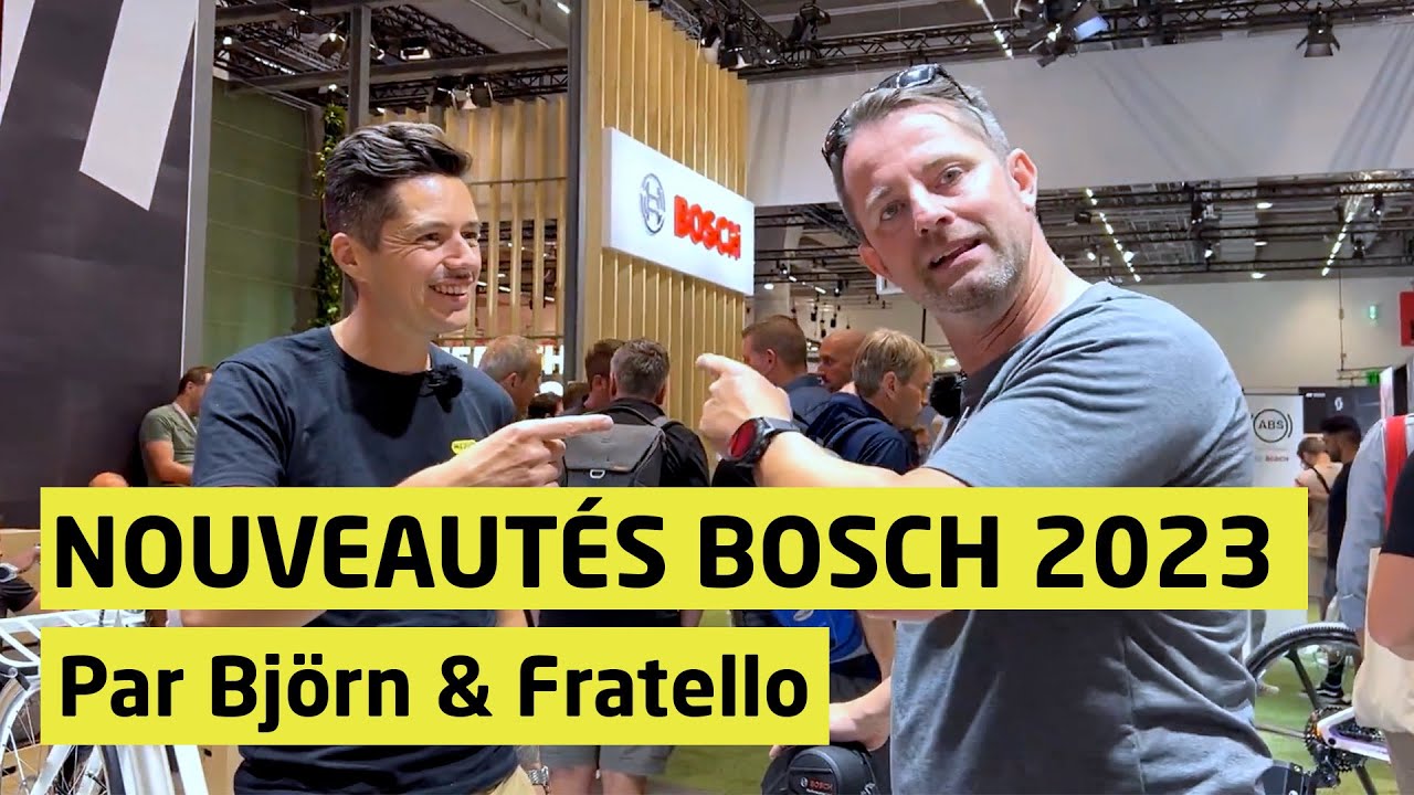 NOUVEAUTÉS BOSCH EBIKE 2023 : Moteur SmartSystem, PowerPack, Intuvia 100, ABS, Alarm et Hill Hold...