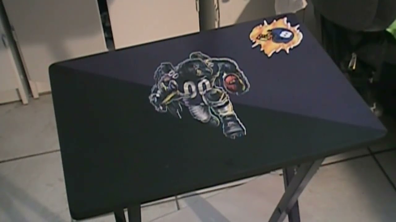 Football TV Tray Table (Baltimore)