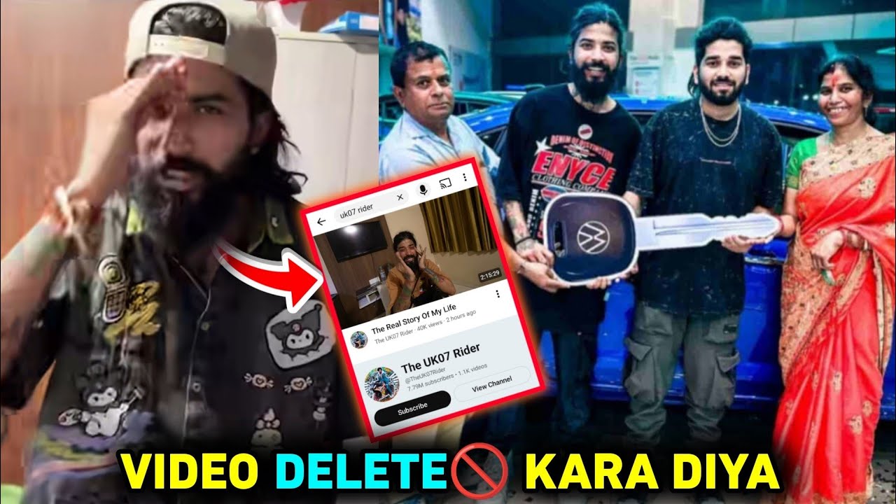 Shocking 😨! Uk07 Rider Controversial Video DELETED But Why? Anurag Dobhal New Video 