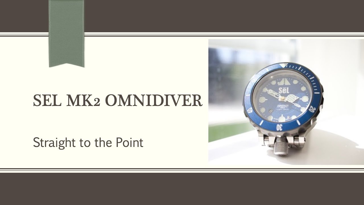 Straight to the Point - SeL Instrument MK2 Omnidiver