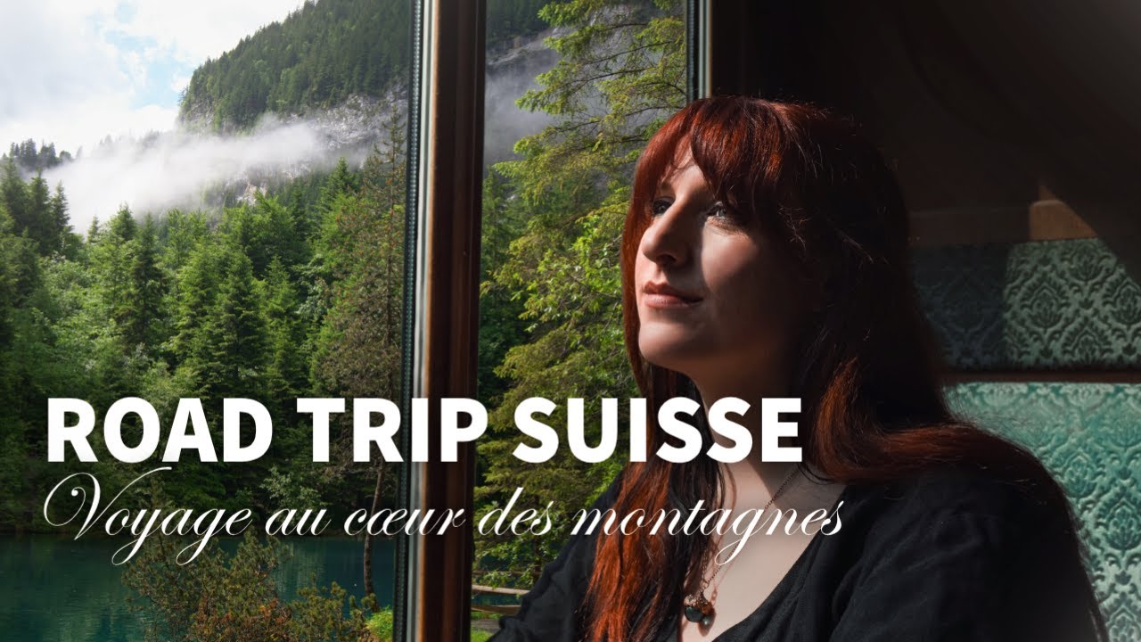 Road trip magique en Suisse 🇨🇭 Train d'époque, lacs turquoises & paysages de rêve ✨🏔️