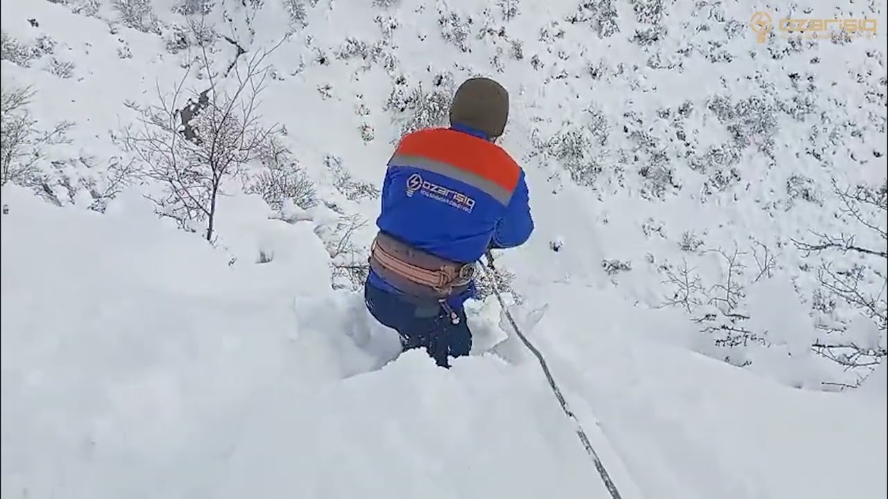 “Azərişıq” ASC cənub rayonlarında elektrik enerjisinin verilişini bərpa etmək üçün fasiləsiz işləyir