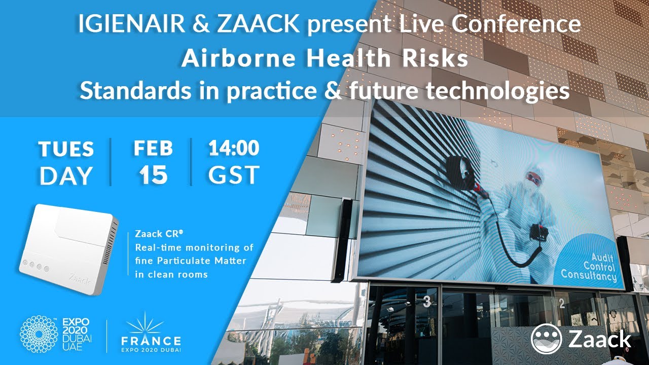Airborne Health Risks - Standards in practice & future technologies