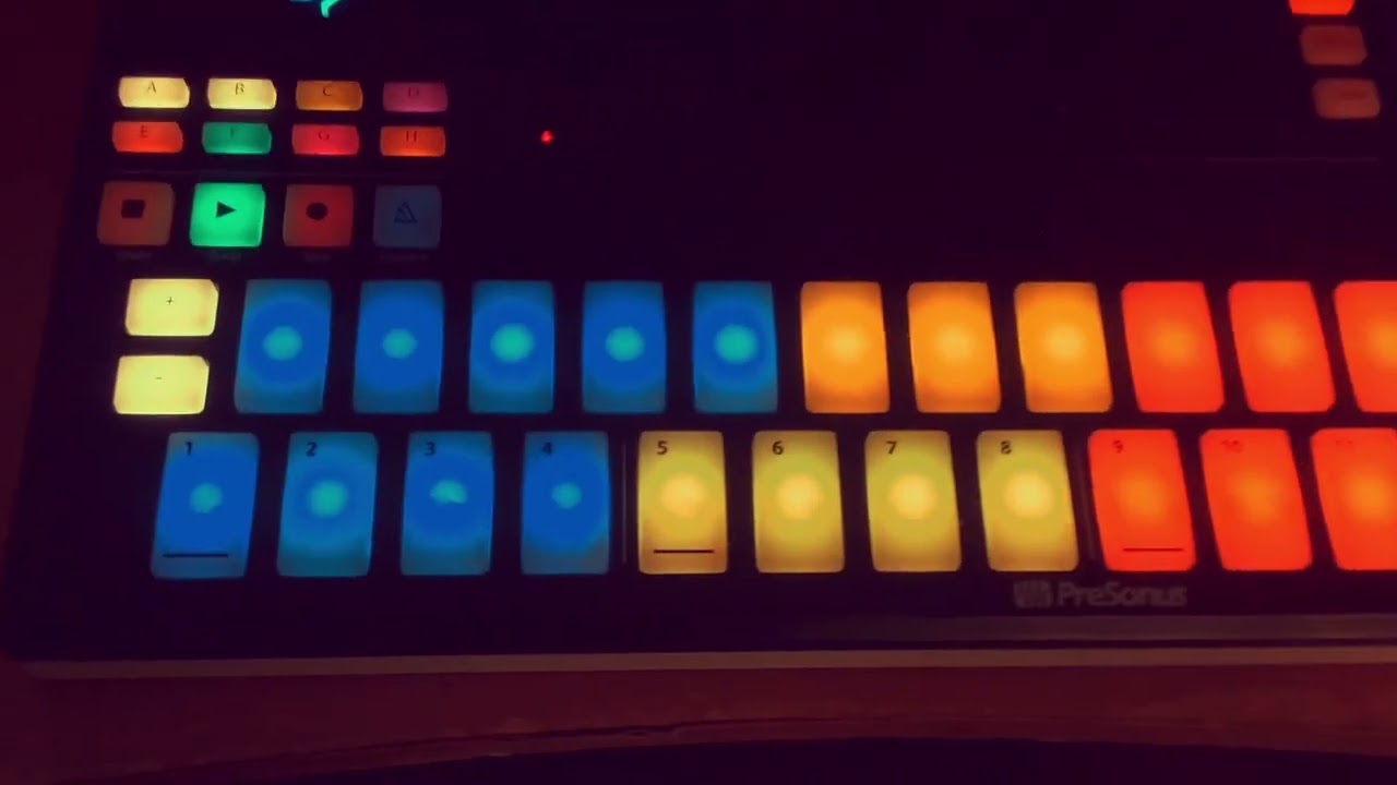Made a beat from scratch with the #AtomSQ