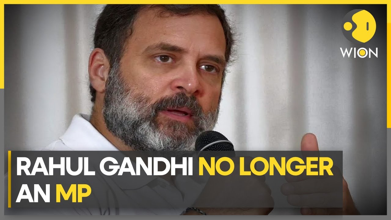 India: MP Rahul Gandhi disqualified from Lok Sabha following conviction in 2019 defamation case