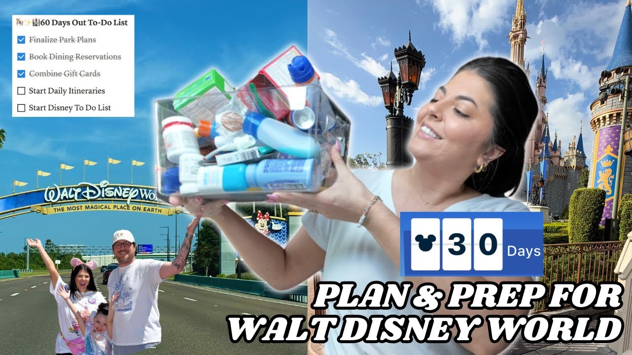 ONE MONTH UNTIL DISNEY | PLAN & PREP FOR WALT DISNEY WORLD ✨🏰🧳 | TARGET + SEPHORA HAUL & MAGIC MAIL