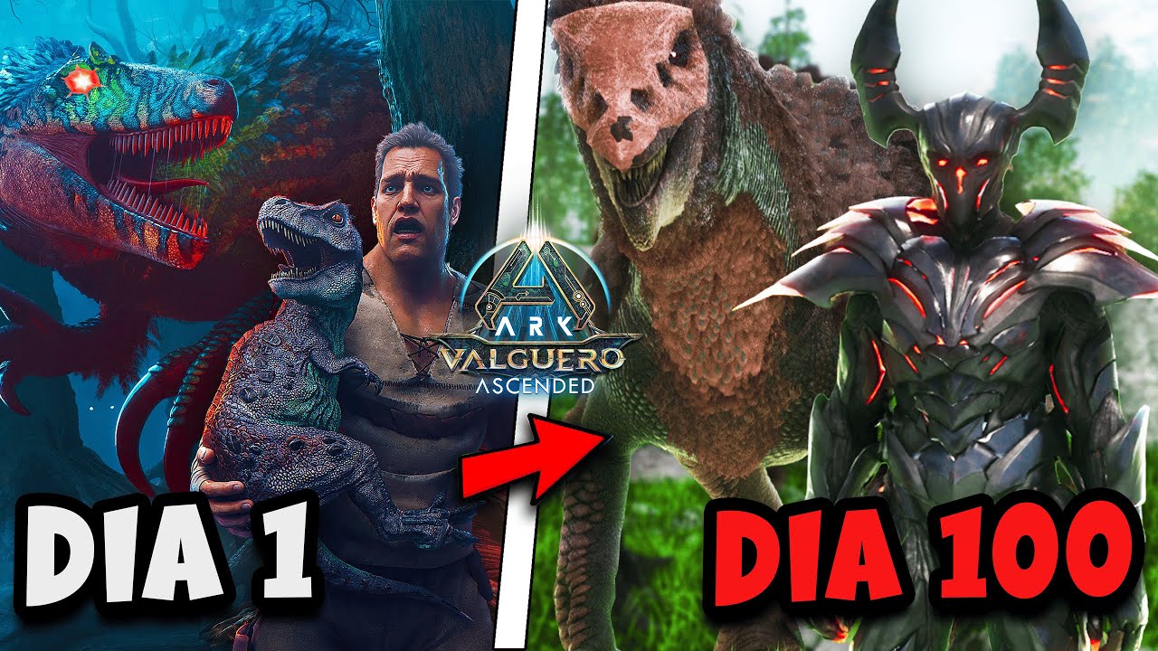 SOBREVIVI 100 DIAS NO VALGUERO ARK ASCENDED - O FILME