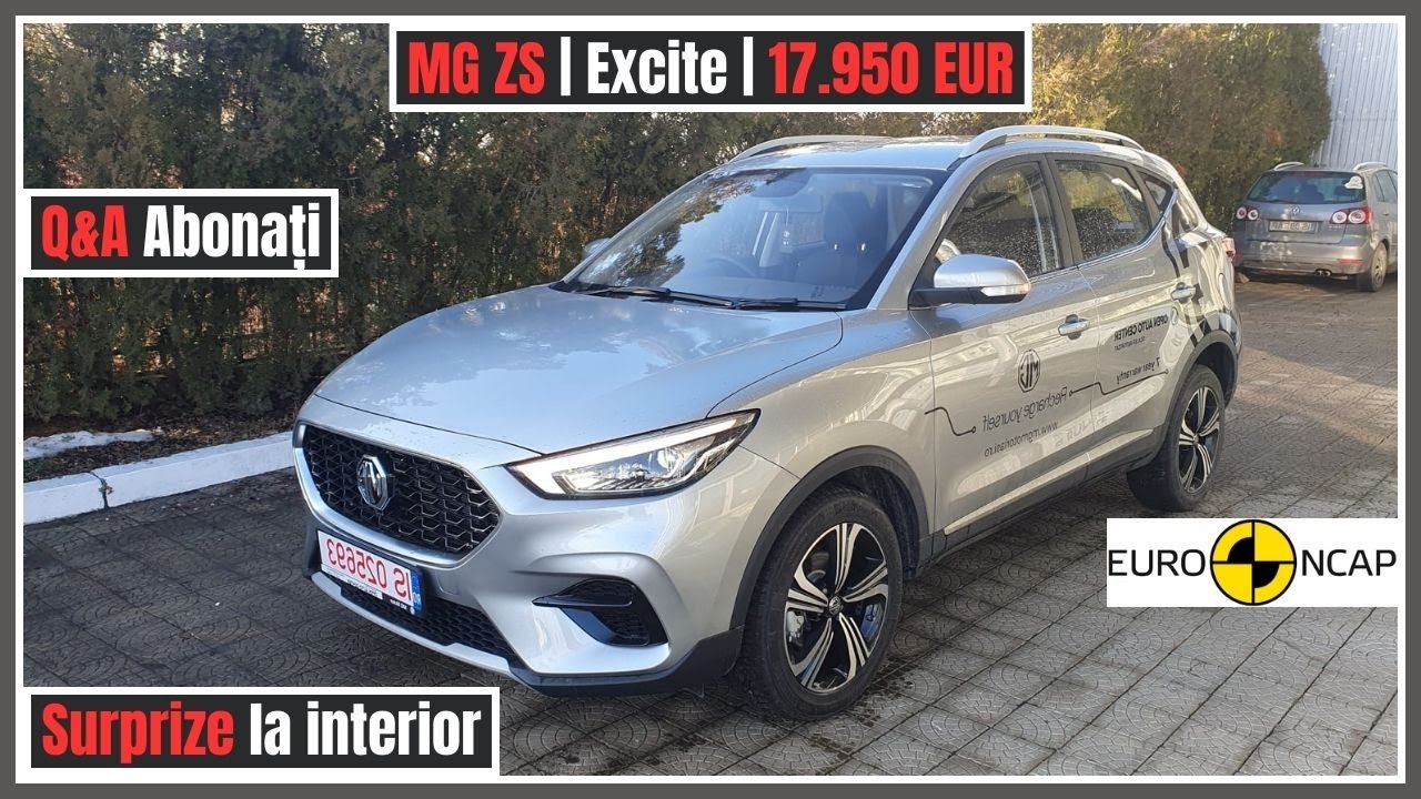 MG ZS: 3 sau 5 stele Euro NCAP? + Răspunsuri pentru abonați