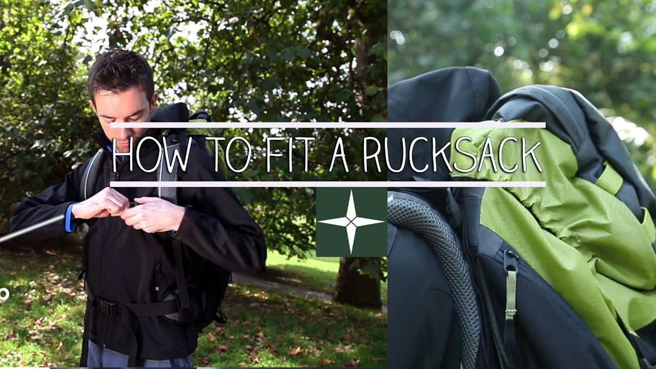 How to Fit a Rucksack