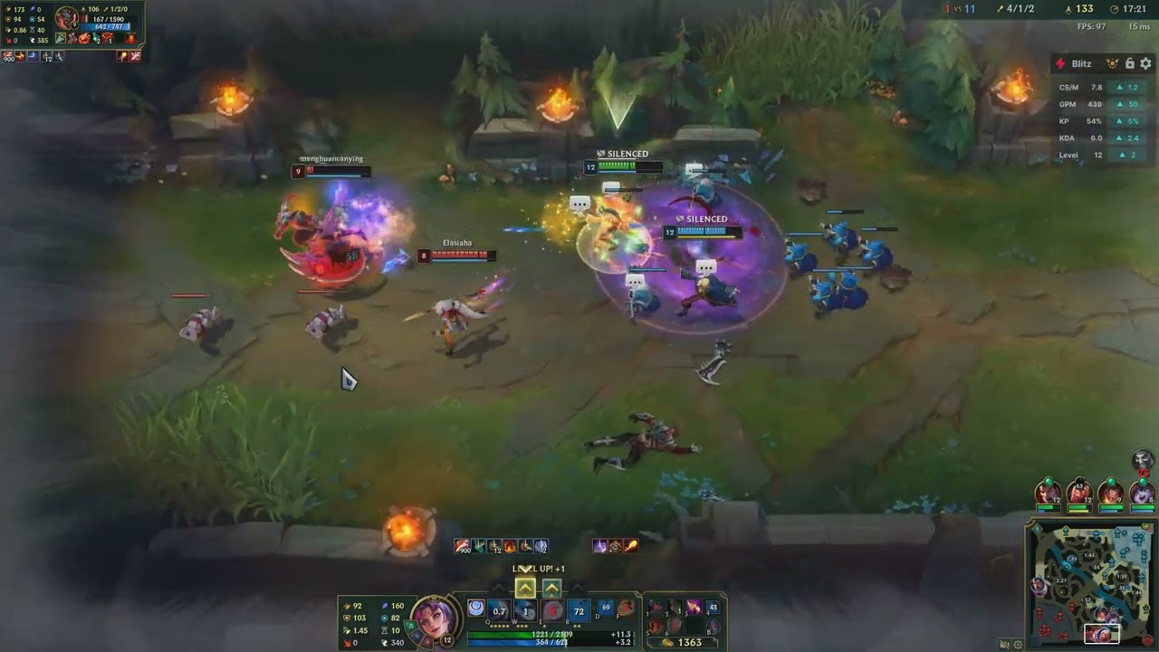 Diana Jungle, Going bot and got a triple kill on Draven, Soraka and Kayn
