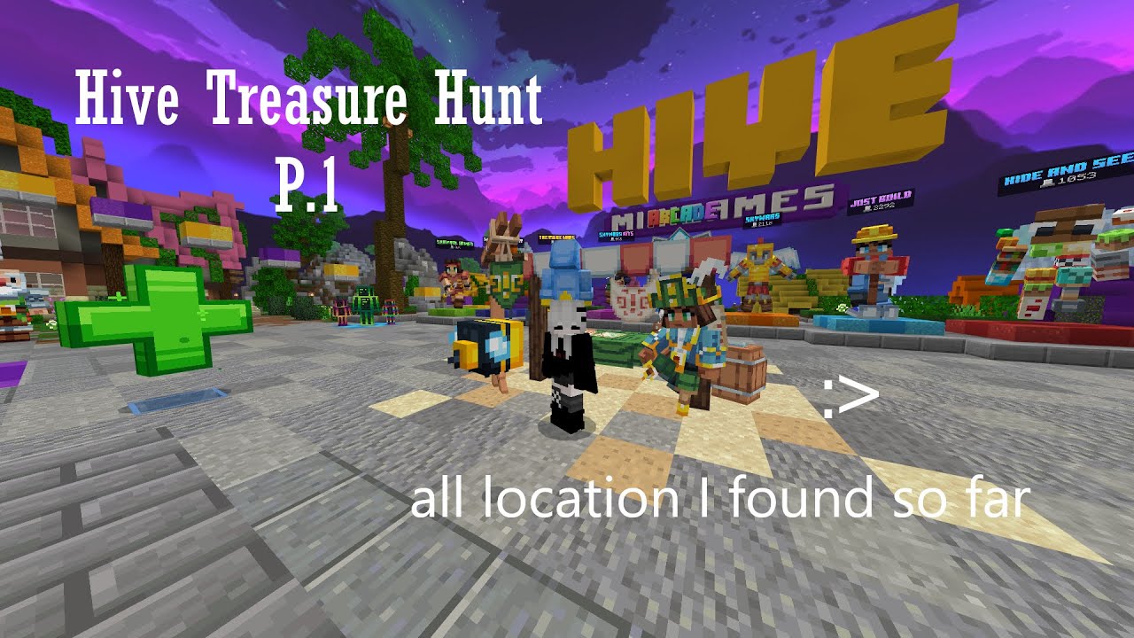 All location for Hive Pirate Event (20 locations total