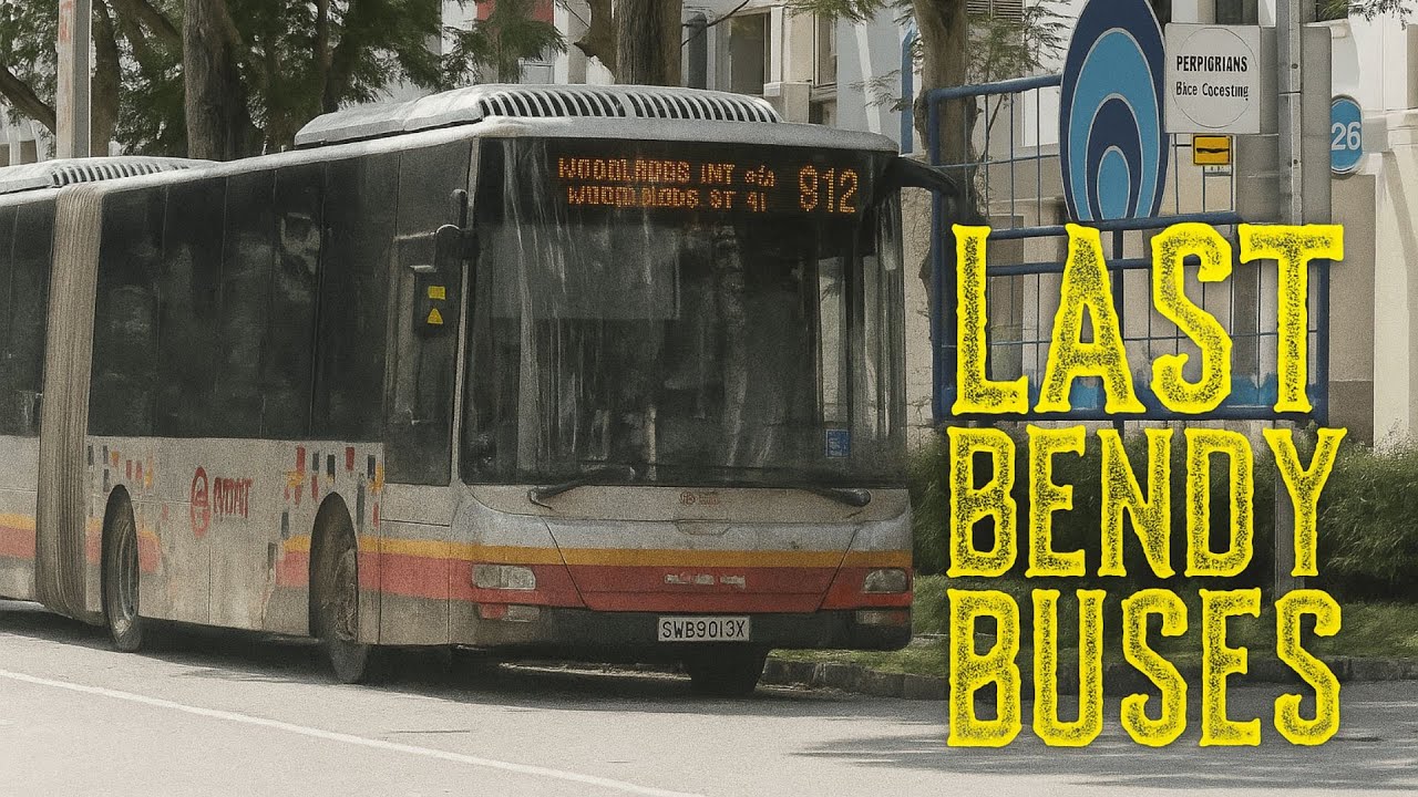 Riding Singapore's LAST bendy buses
