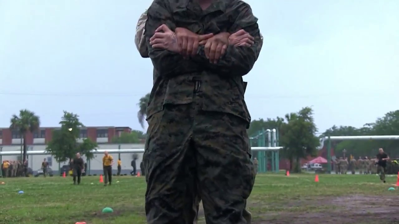 Companies O and G Conduct Initial Combat Fitness Test